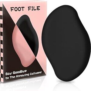 Glass Foot File Callus Remover for Feet - Foot Scrubber in Shower & Heel Scraper